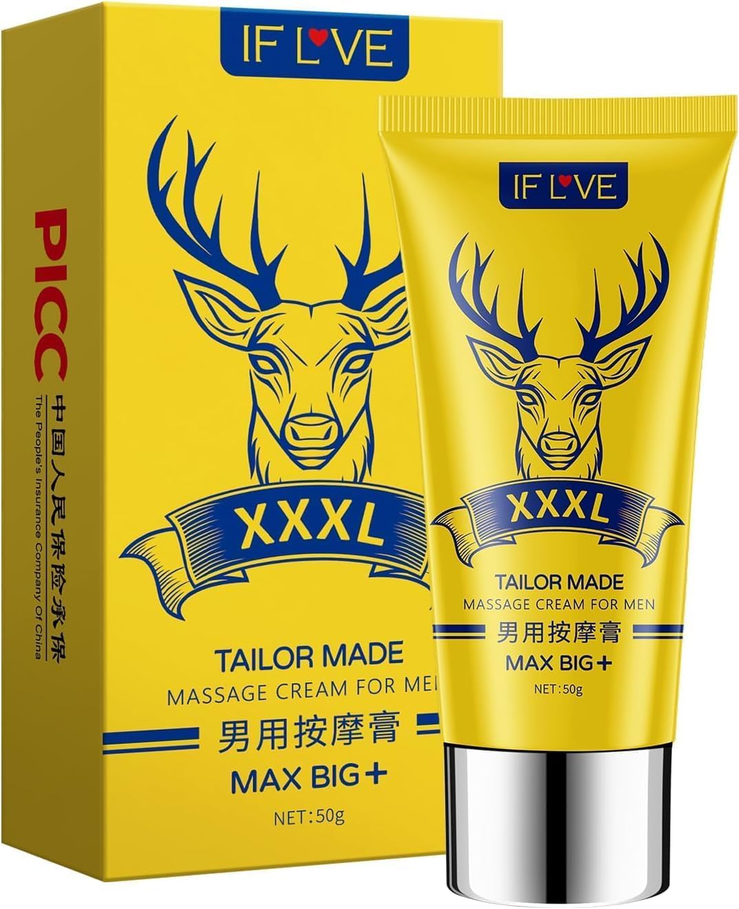 Male private area revitalisation cream, enlargement massage oil, male private part health