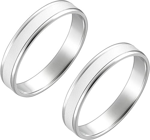 Amazon Only Love You マリッジリング Marriage Ring プラチナ 結婚指輪 Pt900 プラチナ900 ダイヤ無し とダイヤ無しのペア プロポーズ 記念日にも最高の贈り物です リング 通販