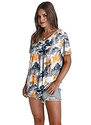 Blouses for Women Dressy Casual Plus Size Loose Fit
