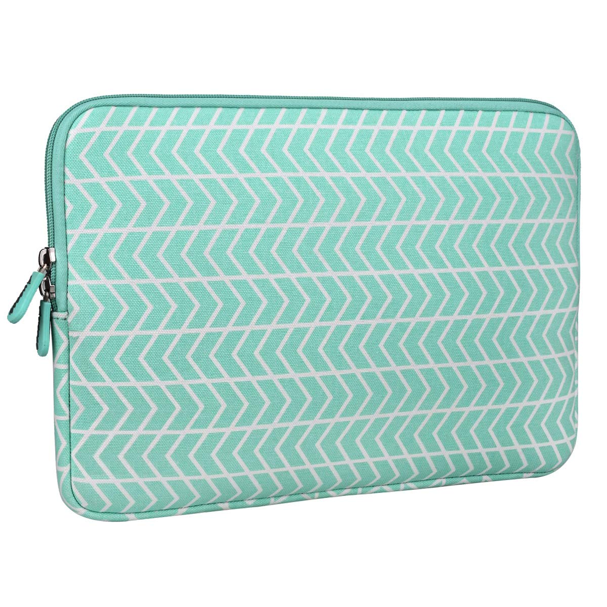 Aucase Laptop Case Sleeve 13.3 14 Inch, Thickest Lightest Water Resistant Canvas Neoprene Protective Laptop Bag for MacBook Pro 15.3''/ Air 15'' M3 M2, Chromebook, suitable for man lady kid