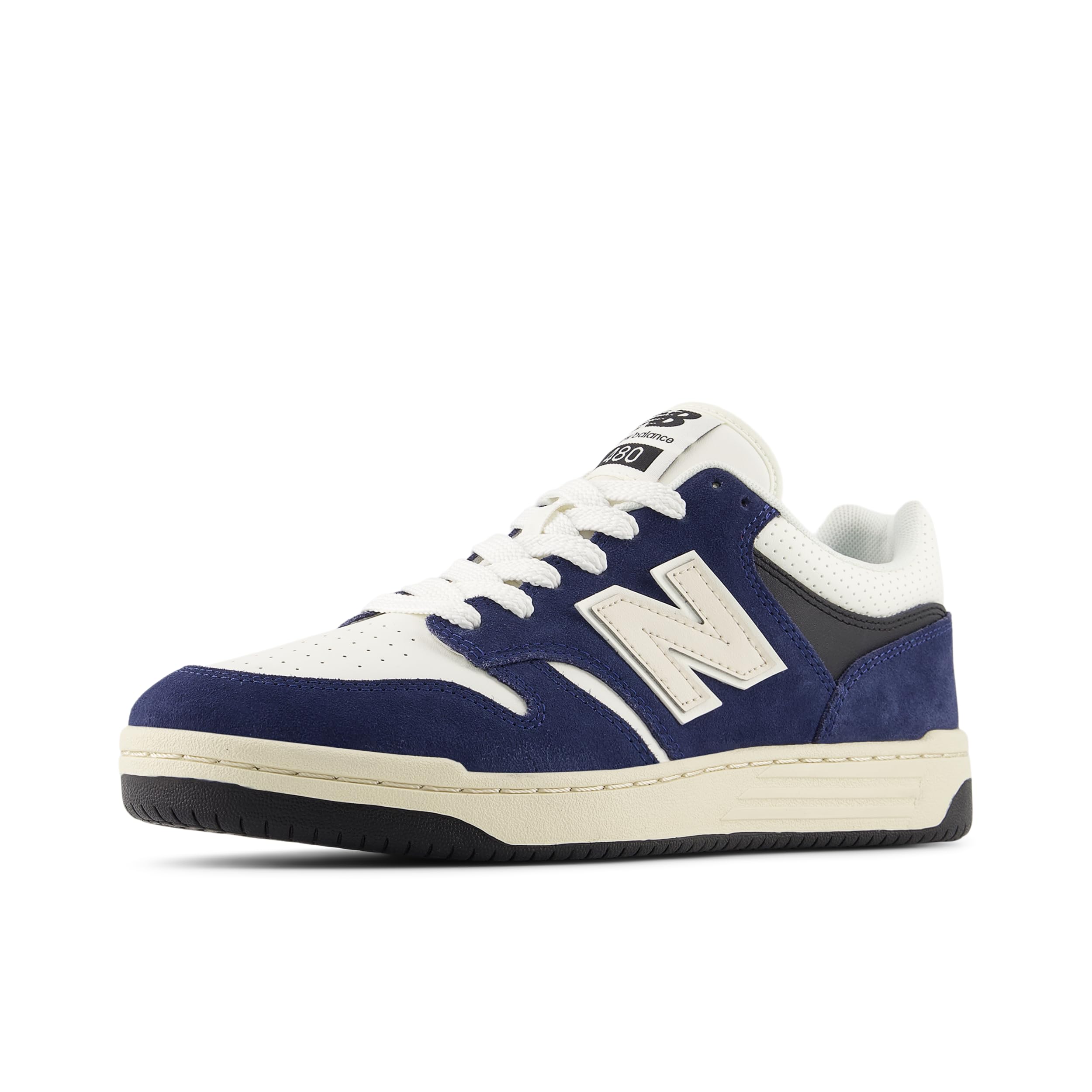 New Balance Men's 480 V1 Premium Sneaker, Nb Navy/Sea Salt, 9.5 M Image