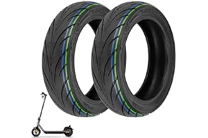 LUCK4U 10x2.30-6.5 Tire 10 Inch Tubeless Tire for NIU KQi2 Pro Electric Scooter Accessories Front Rear Spare Tire (2pcs)