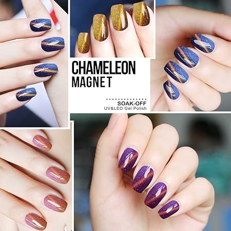 Clavuz Esmalte de Uñas Semipermanente Gel Uñas UV LED Ojo de Gato ...