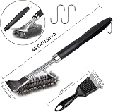 BELICOO 2 Pack 18 inch BBQ Cleaning Brush & Scraper, Stainless Steel Wire view 6