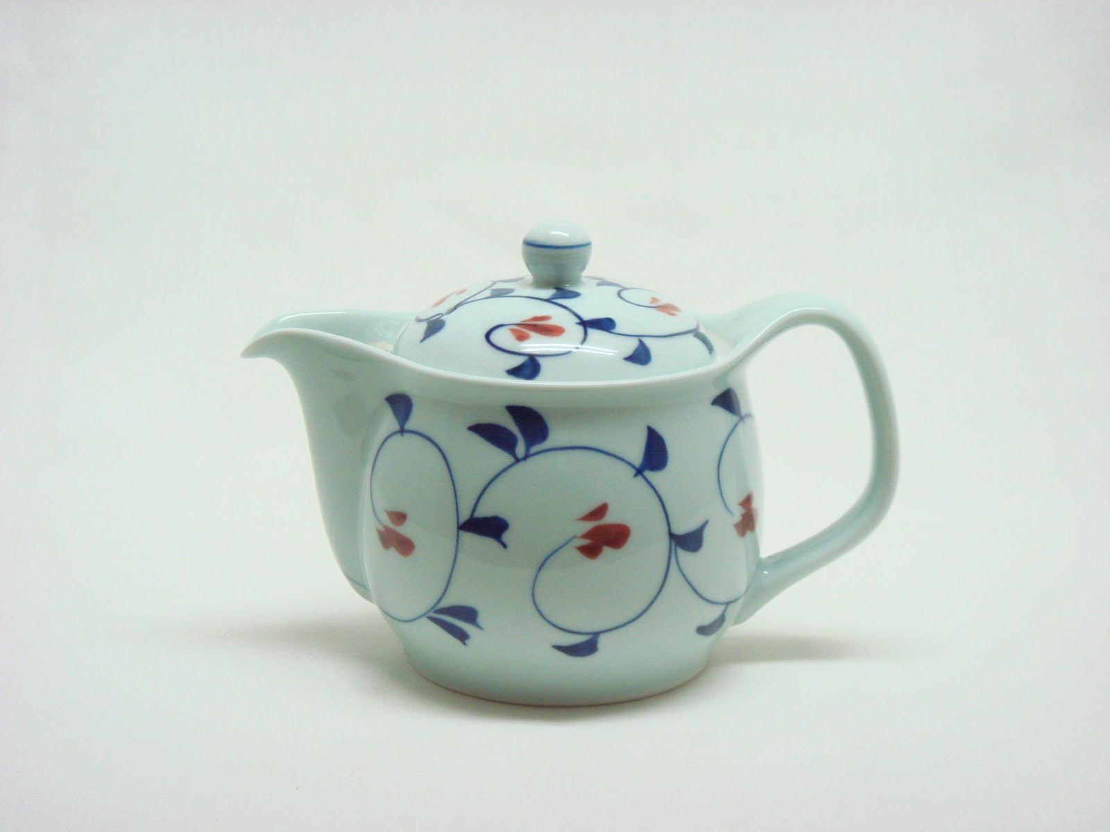 Tateyama-Do Hasami ware Japanese tea pot ''Iroe Karakusa'' made in Japan DSCO2309