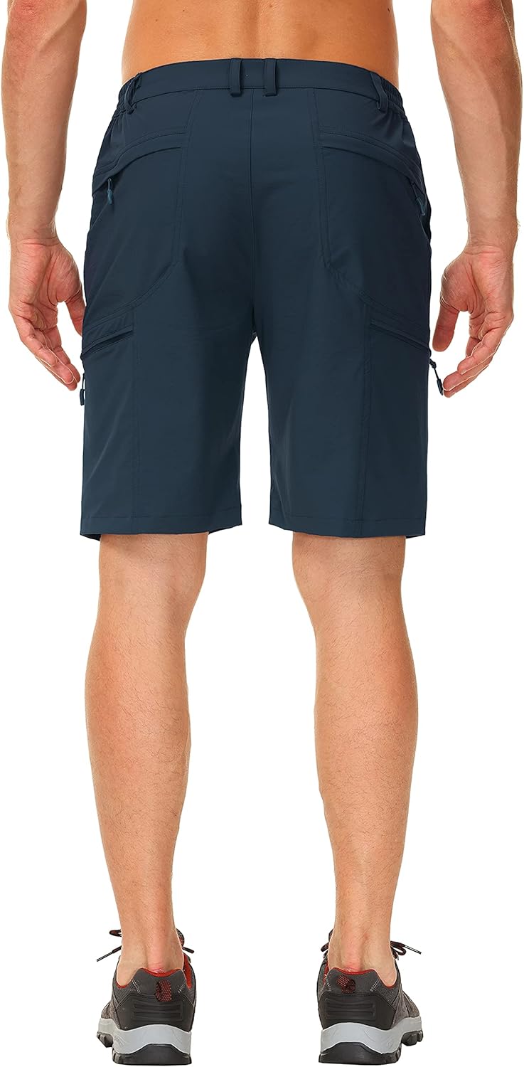 Libin Men's Outdoor Hiking Shorts Lightweight Quick Dry Stretch Cargo Shorts Travel Fishing Golf Tactical Shorts: Clothing