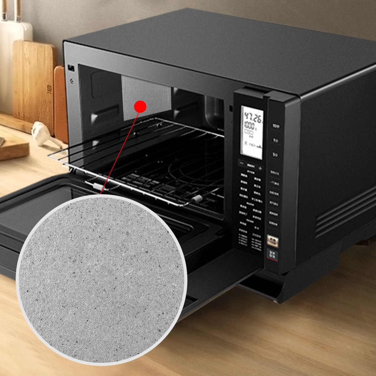 X-Mile 5 PCS Horno de Microondas Mica Placas de Placa Microwave ...