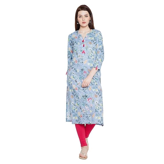 Women's Rayon Straight Kurta