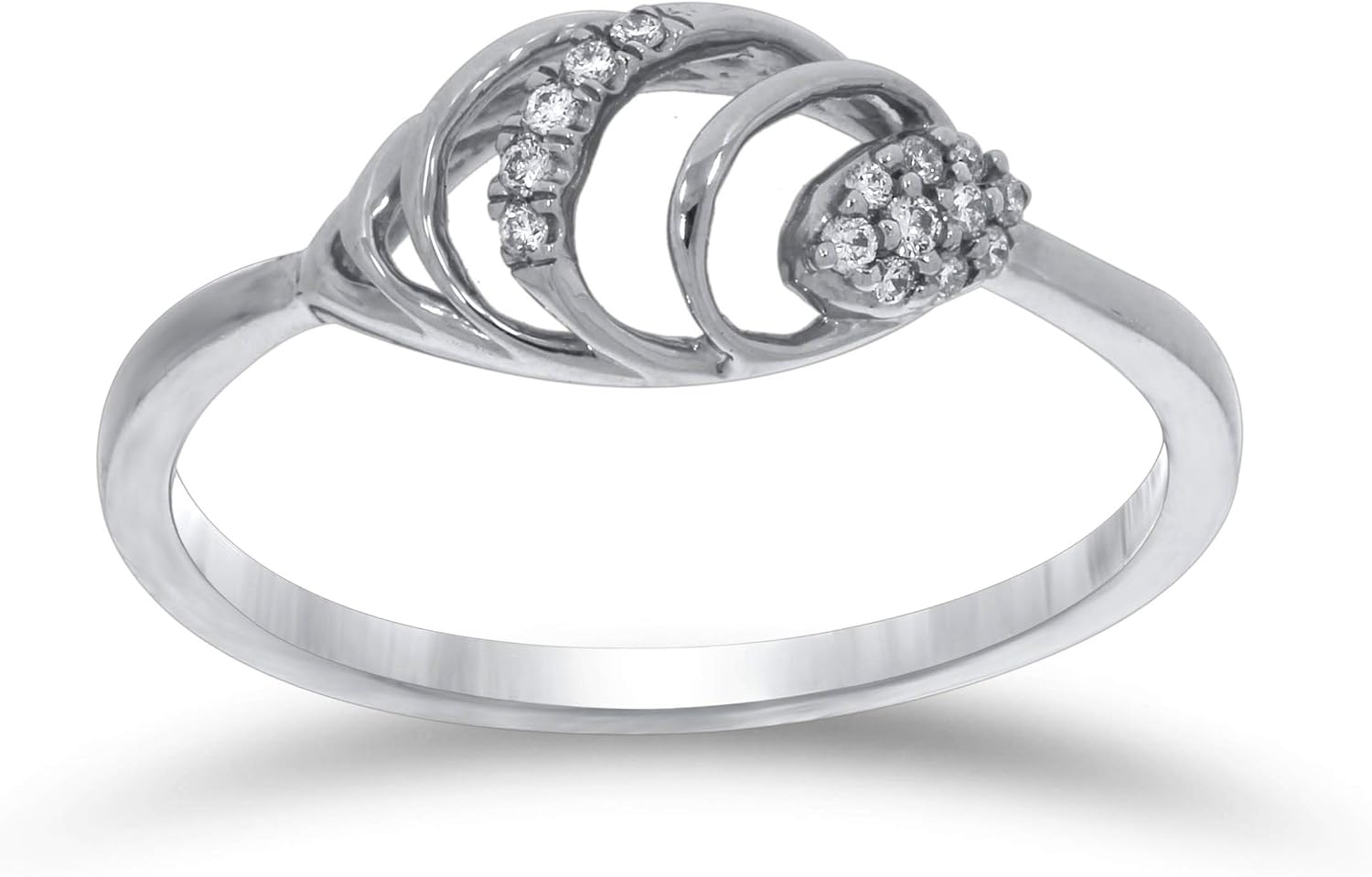 Buy Senco Gold 950 Platinum and Diamond Ring for Women at Amazon.in