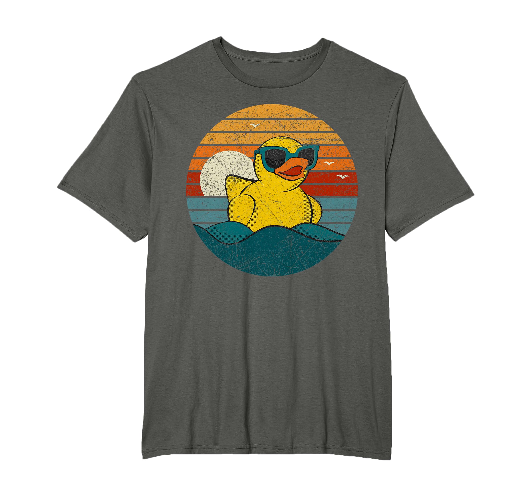 Cute Yellow Duck Bath Toy Rubber Duckling Ducky Duck Lover T-Shirt