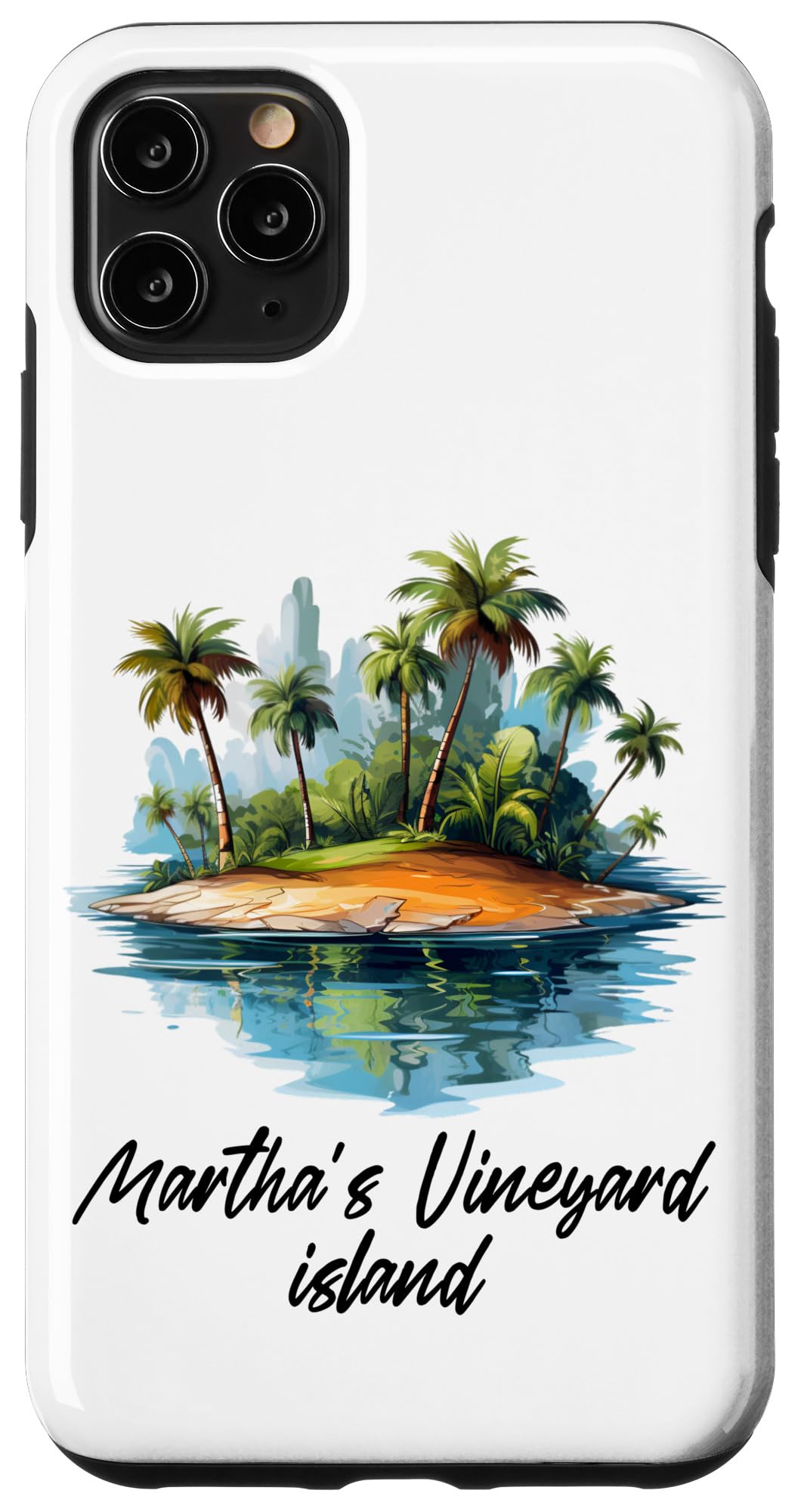 iPhone 11 Pro Max Martha's Vineyard Island Travel, USA Tourist Summer Vacation Case