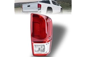 Nakuuly Tail Light Rear Lamp Compatible With 2016-2022 Toyota Tacoma Right Passenger Side Taillight Brake Signal Assembly with Bulb # ‎81550-04170