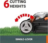 WORX WG779E.2 40V Cordless Lawn Mower 34 cm 230 m² PowerShare 2x2.0Ah view 4