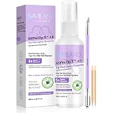 SAVILAND 5-Second Gel Nail Glue Remover Spray for Press On Nails, 60 mL | Designed for UV/LED solid glue gel, spray-on formula with castor oil and vitamin E, acetone-free, low odor, no residue
