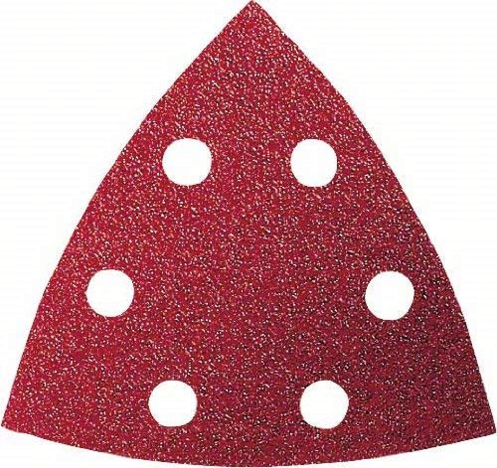 Bosch 2609256957 93mm Sanding Sheet Set Delta for PMF 180 E Multifunctional Allrounder (10 pieces)