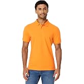 Amazon Essentials Men's Short Sleeve Slim-Fit Cotton Pique Polo Shirt, Breathable Collared