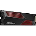 Samsung 990 Pro MZ-V9P1T0CW Disque SSD Interne avec dissipateur NVMe M.2 PCIe 4.0, 1 to