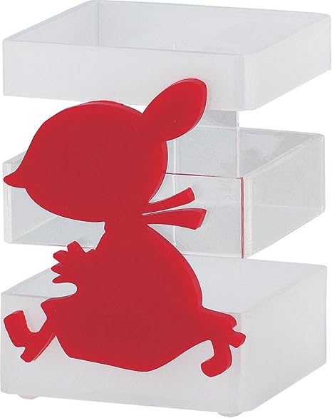 Amazon Co Jp ムーミン シルエット アクリルポット リトルミイ Kc5010 ホーム キッチン