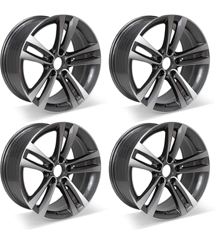 Amazon.com: WHEEL PROS 18x8.0 M5 F10 Style Wheels, Set of 4, Gun