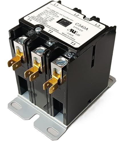 MARS Motors & Armatures 61320 Definite Purpose Contactor - 1.5P 30A 24V QC & SC Terminal