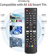 YOSUN Replacement LG TV Remote for All LG Smart TV Universal Magic Batteries view 2