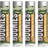 Boonies SPF 15 Lip Balm (.15oz) - Organic Moisturizing Sunscreen Lip Balm for All Skin Types, Eco-Friendly & Long-Lasting Protection (4 Count, Unflavored)