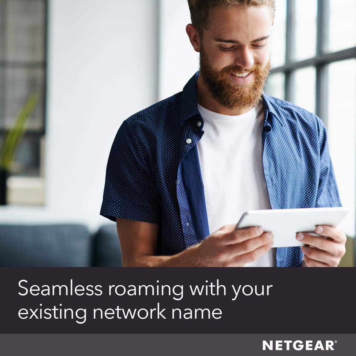 NETGEAR WiFi 6 Mesh Range Extender (EAX20) - Add up to 1,500 sq. ft. and 20+ Devices with AX1800 Dual-Band Wireless Signal Booster & Repeater (up to 1.8Gbps Speed), Plus Smart Roaming: Computers & Accessories