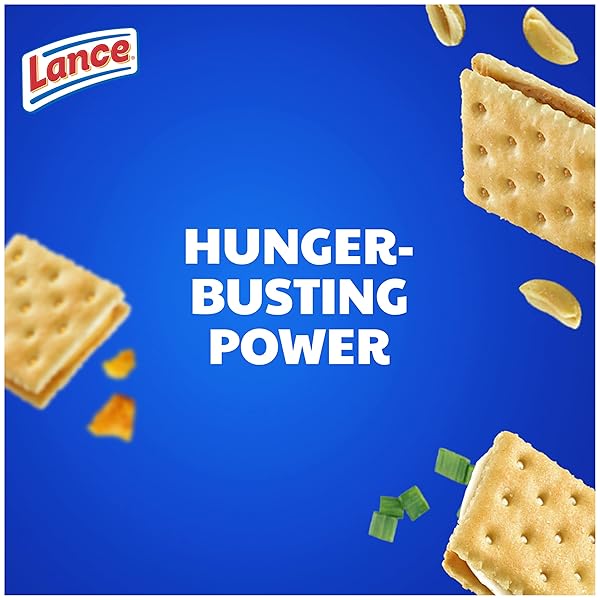 LANCE SANDWICH CRACKERS, CAPTAIN’S WAFERS, VARIETY PACK, 10 INDIVIDUAL PACKS, 6 SANDWICHES EACH