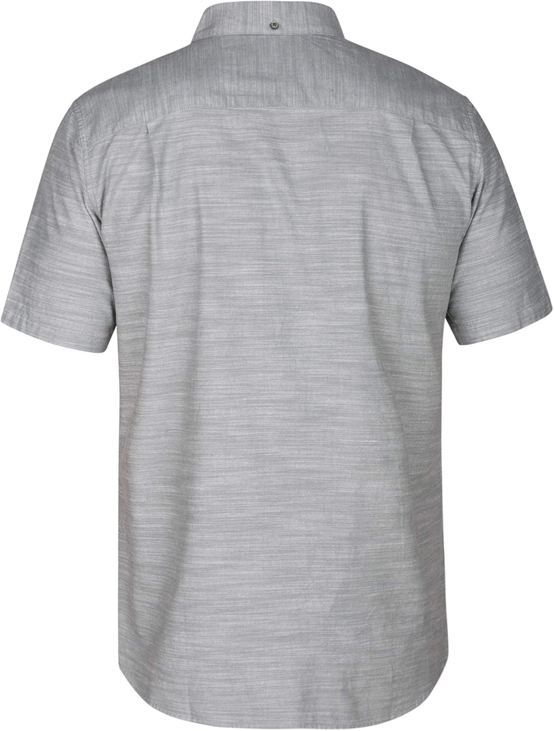 Hurley Men's One & Only Textured Short Sleeve Button Up: Clothing