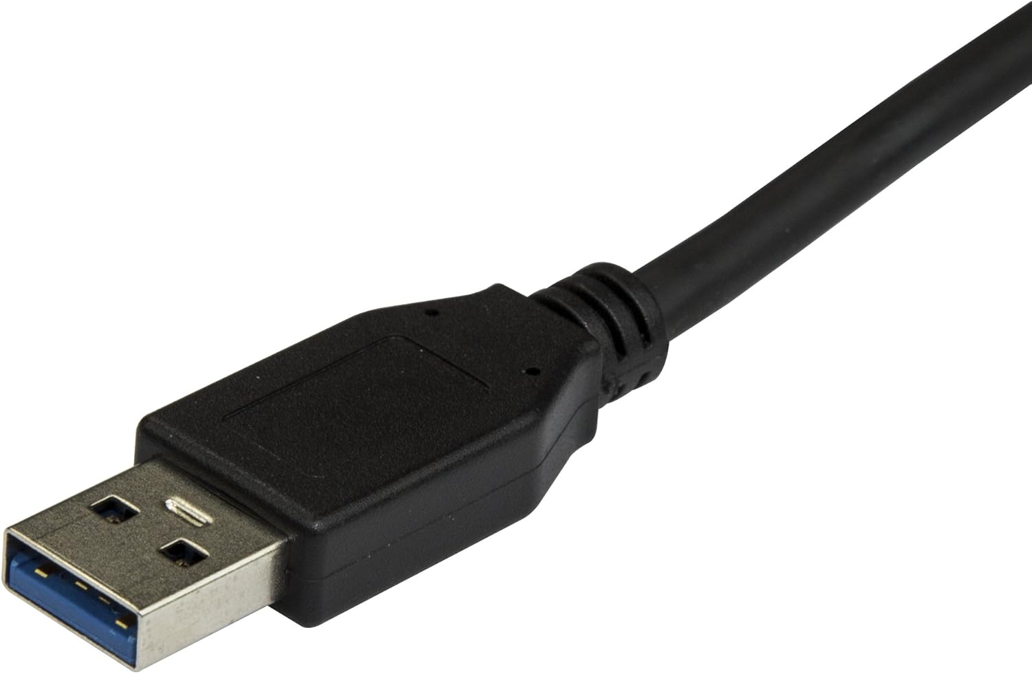 StarTech.com 0.5m USB-A to USB-C Cable - M/M - USB 3.1 (10Gbps), Black, 2 ft / 50cm - Image 3