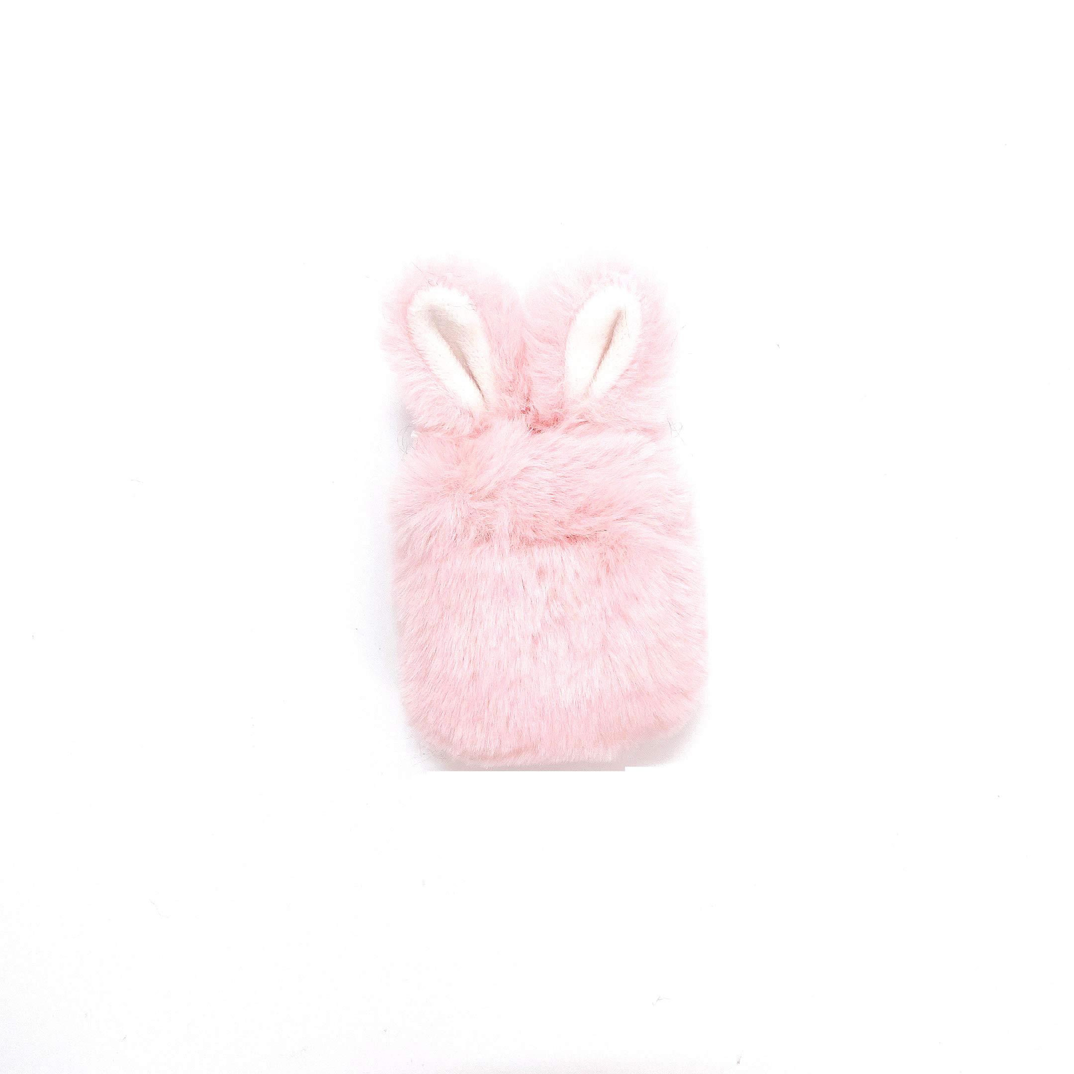 xifanzistore Rabbit Case for Apple Airpods 1 & 2 - Rabbit Pink Plush Protective Cover