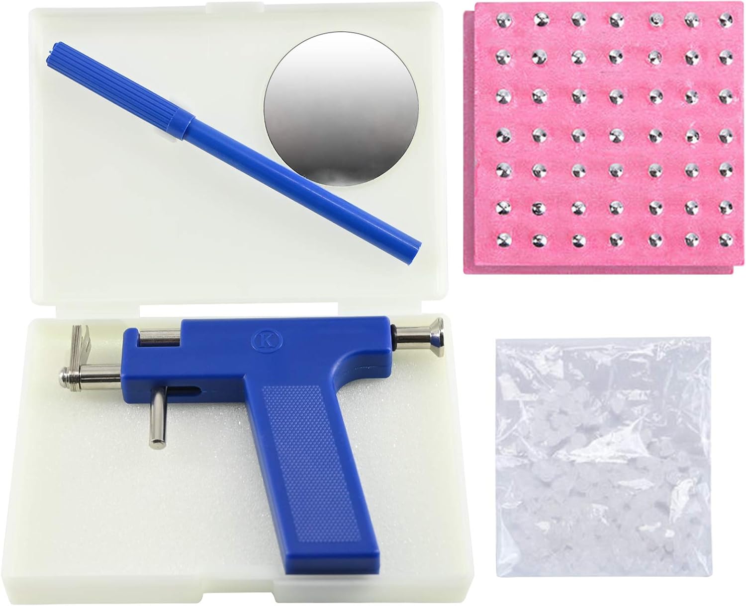 Ear Nose Piercing Machine, Professional Painless Human Body Perforator, Ear, Nose and Navel