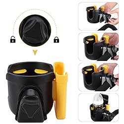 Accmor Stroller Cup Holder with Phone Holder, Bike