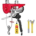 VEVOR 880lbs Electric Hoist with 14ft Wired Remote Control, 110V Electric Hoist Attic Lift 20-40 FT Lifting Height for Garage Attic Warehouse Factory