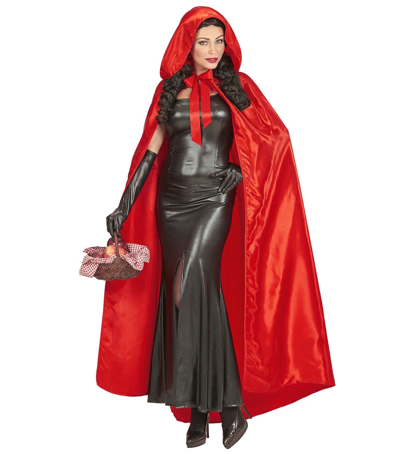 Widmann Satin Cape ? Red, One Size (00100)