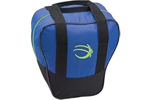 BSI BOWLER'S SUPERIOR INVENTORY, INC. BSI Nova Bowling Bag for Men & Women – Single Ball Tote with Compact Shoe & Accessory Storage