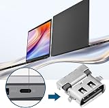 ECSiNG DC Power Jack Charging Port Replacement for Lenovo X280 T480 T490 T580 view 2