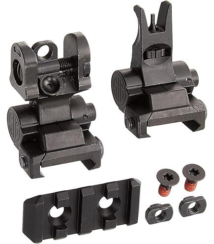 Amazon.com: Sig Sauer Iron Sight Set, Flip Up, M1913 Rail