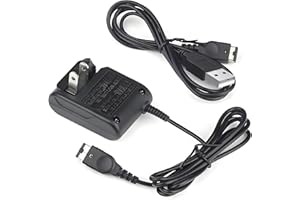 Critin Charger for Gameboy Advance SP, AC Adapter for DS and Game Boy Advance SP Systems, Portable USB Power Cable for GBA SP Wall Travel Cord for Gaming Accessories
