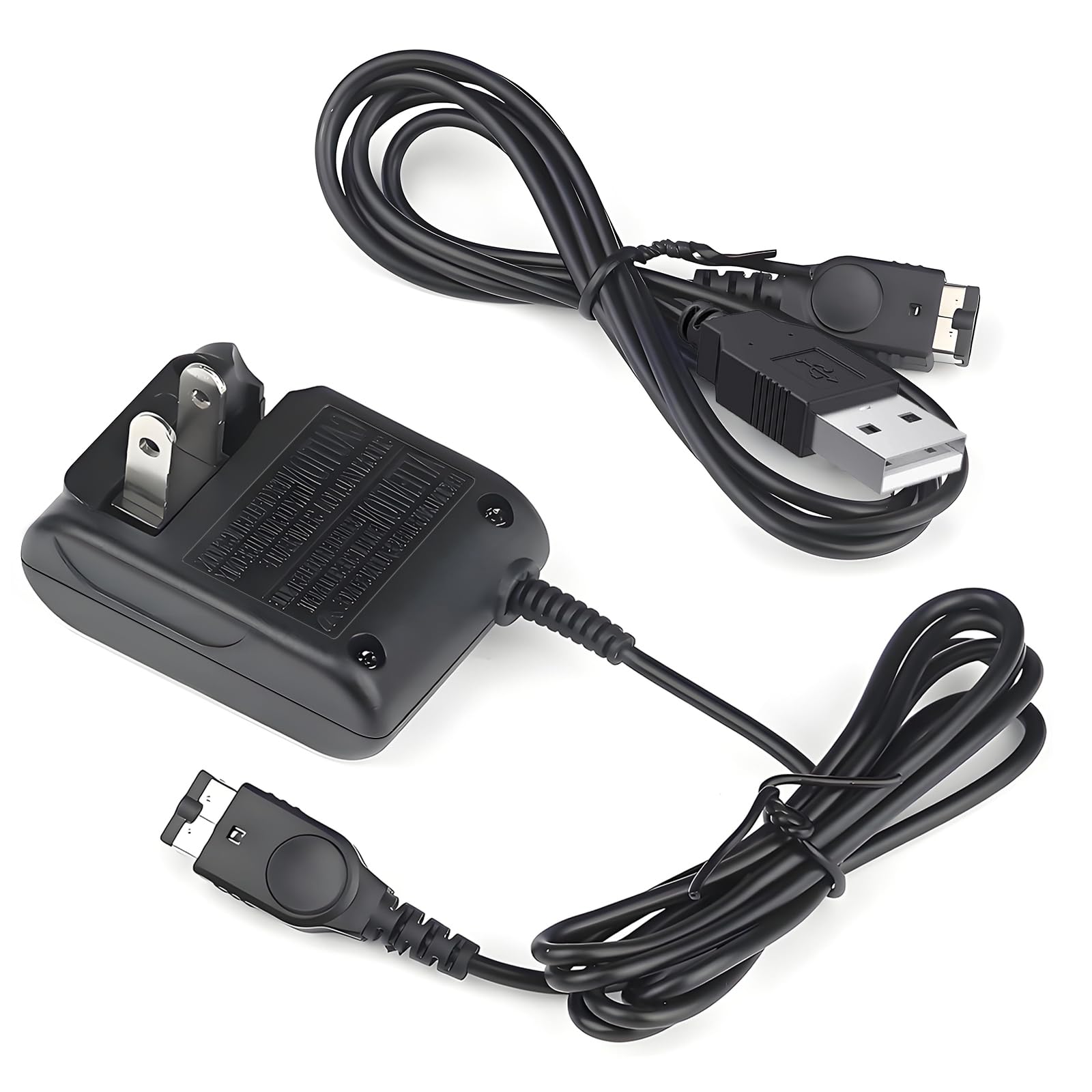 Critin Charger for Gameboy Advance SP, AC Adapter for DS and Game Boy Advance SP Systems, Portable USB Power Cable for GBA SP Wall Travel Cord for Gaming Accessories