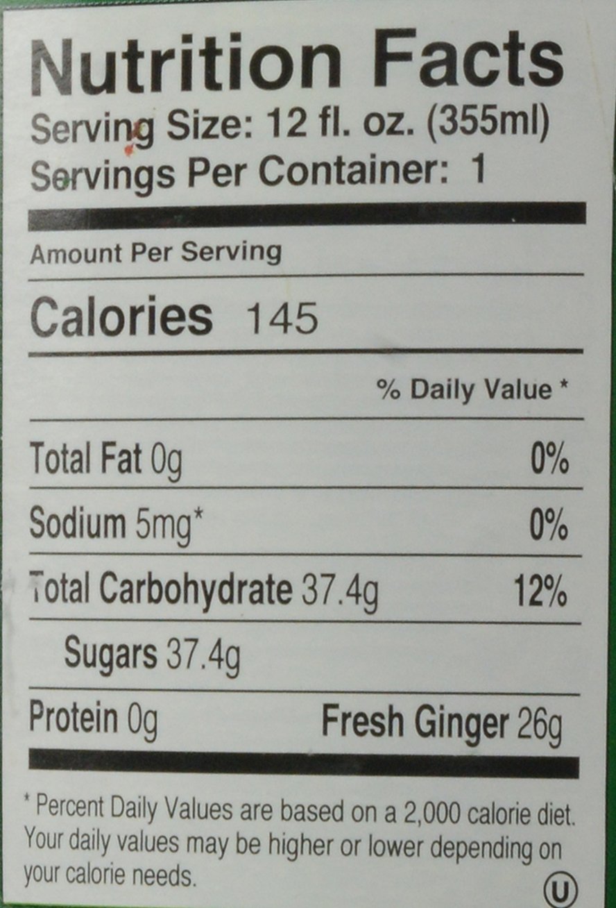 Reed S Ginger Beer Nutrition Facts Blog Dandk