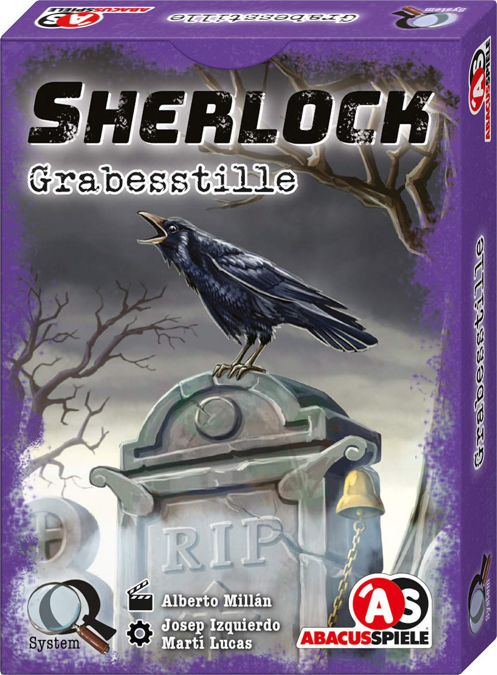 ABACUSSPIELE 48201 Sherlock Graveside Crime Card Game
