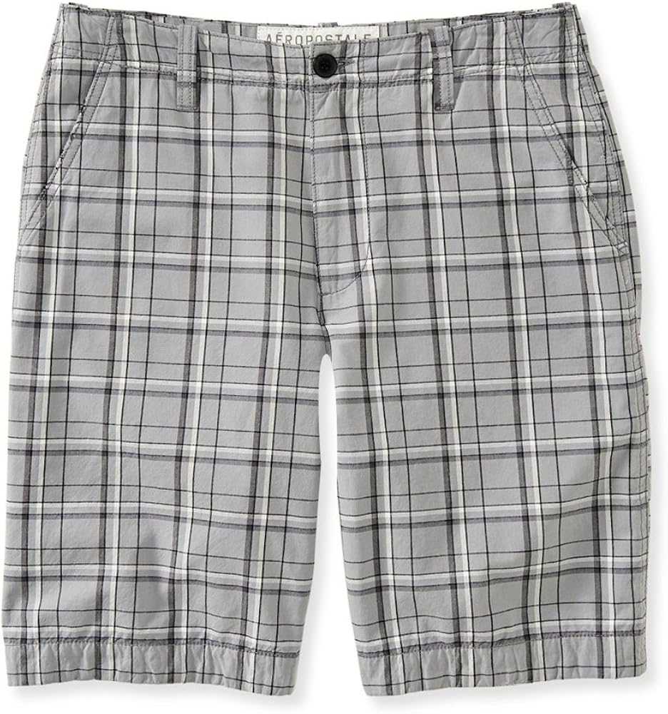 mens longer length chino shorts