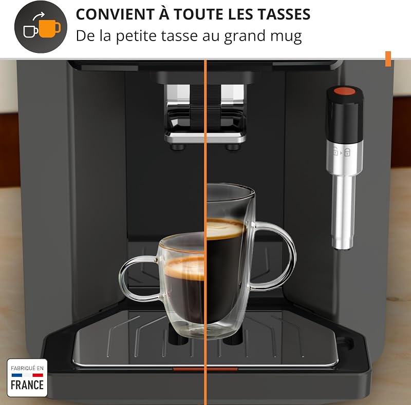 - Sensation - Machine à café grain Automatique compacte - 15 bars
