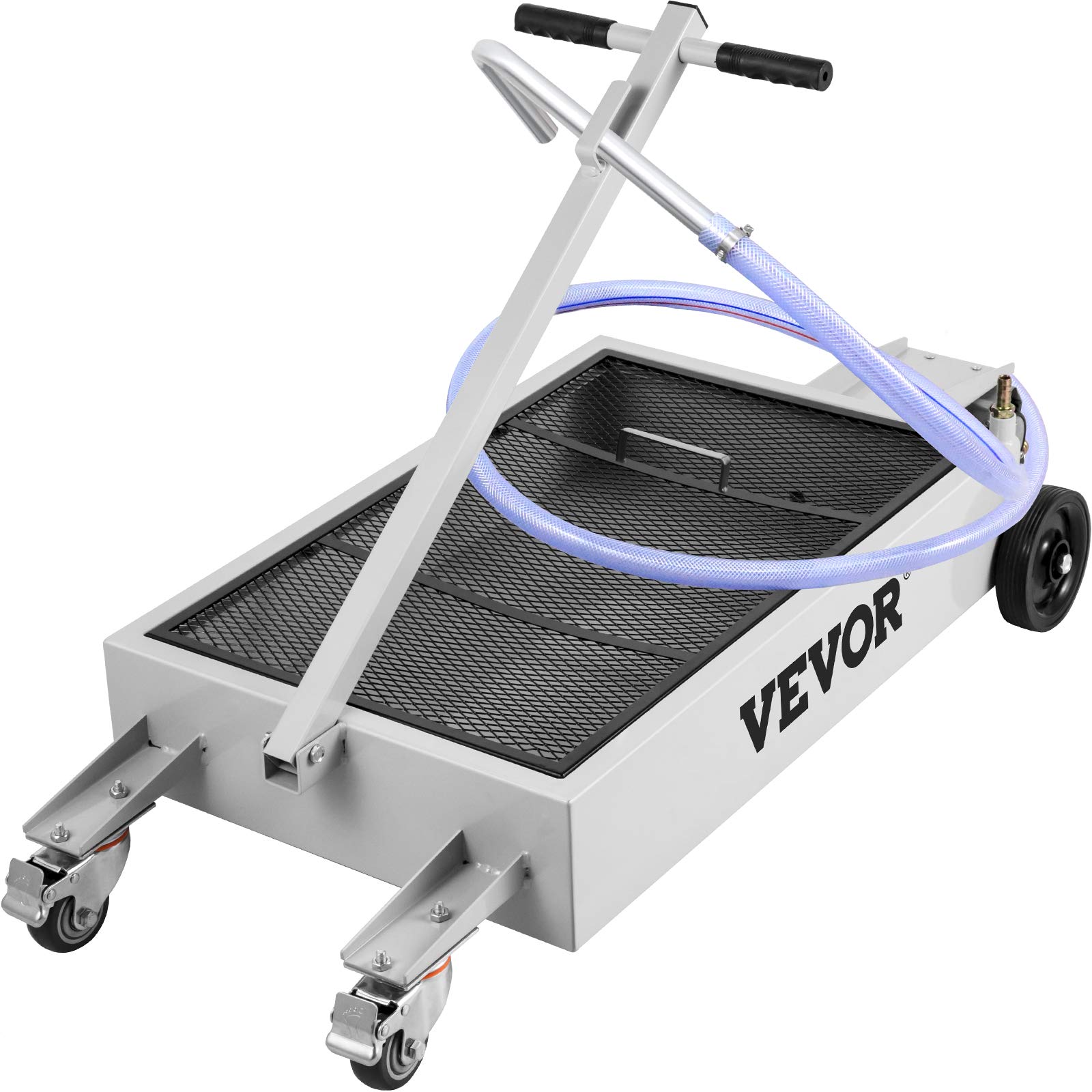 VEVOR Oil Drain Pan 15 Gallon Oil Drain Tank, 57L Low Profile Oil Drain