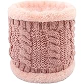 AWOCAN Winter Neck Warmer Scarf, Thermal Neck Gaiter, Warm Neck Gaiter,Windproof Face Mask for Men Women