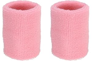 PATIKIL Sports Wristband Athletic Terry Cloth Absorbent Wrist Sweatband for Tennis Basketball Working Out Running