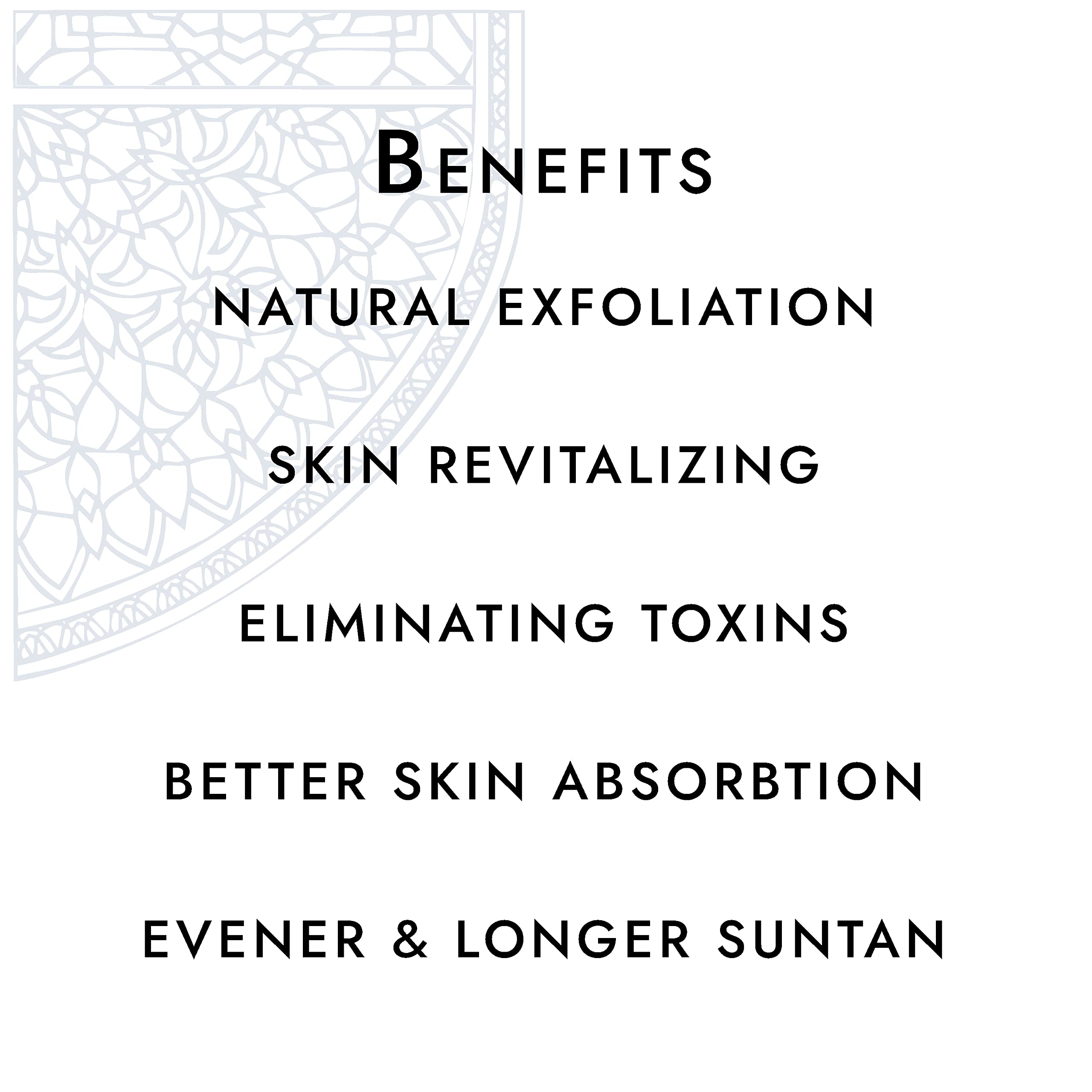 Atlantis People's Moroccan Exfoliating Glove - Body Scrubber & Exfoliating Mitt for Smoother Skin, Exfoliates Dead Skin Cells, Helps Even Skin Tone, Ideal for Self-Tan Removal & Keratosis Pilaris