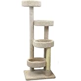 New Cat Condos Cat Tree, Beige
