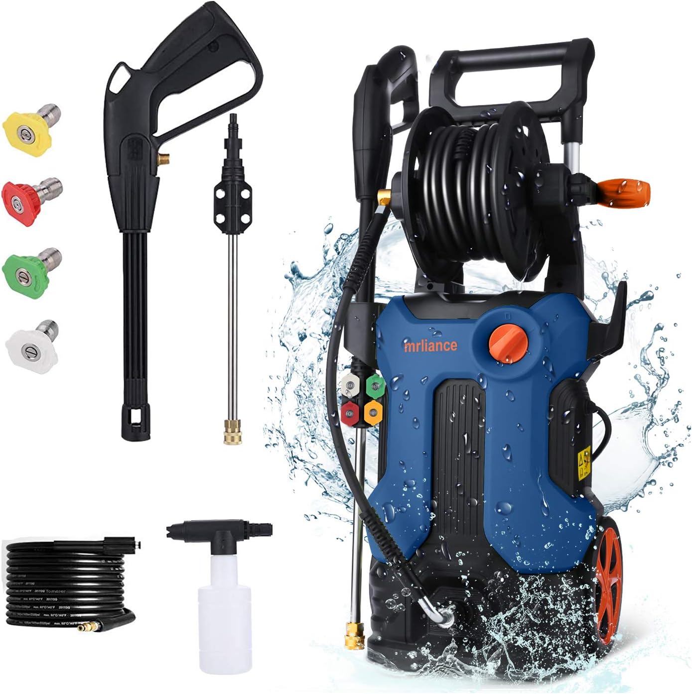 mrliance 3800psi Electric Pressure Washer 2000W 2.8GPM